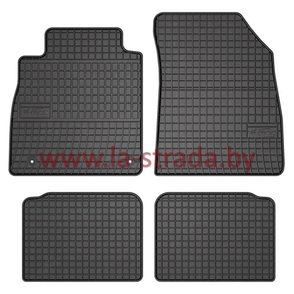 Комплект резиновых автомобильных ковриков NISSAN MICRA 2010-