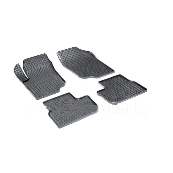 Комплект резиновых автомобильных ковриков PEUGEOT 207 2006-2013