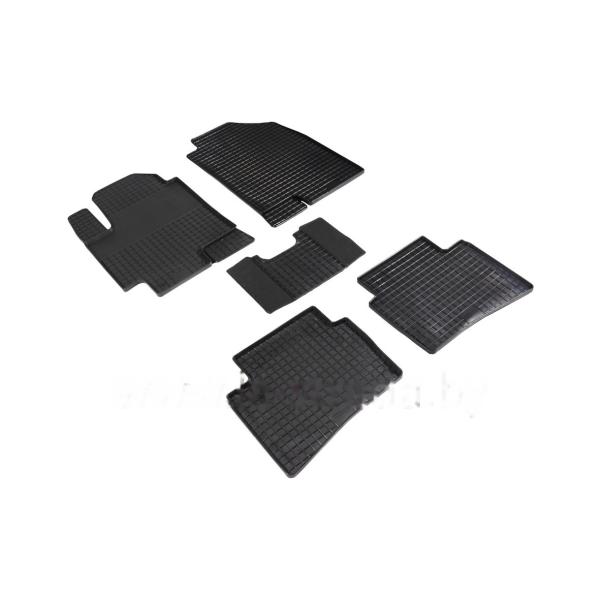 Комплект резиновых автомобильных ковриков HYUNDAI SOLARIS 2015-2017