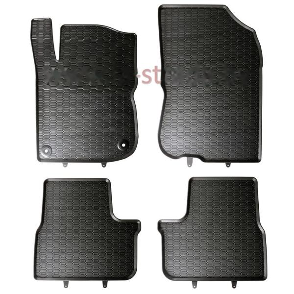 Комплект резиновых автомобильных ковриков PEUGEOT 208 2012-