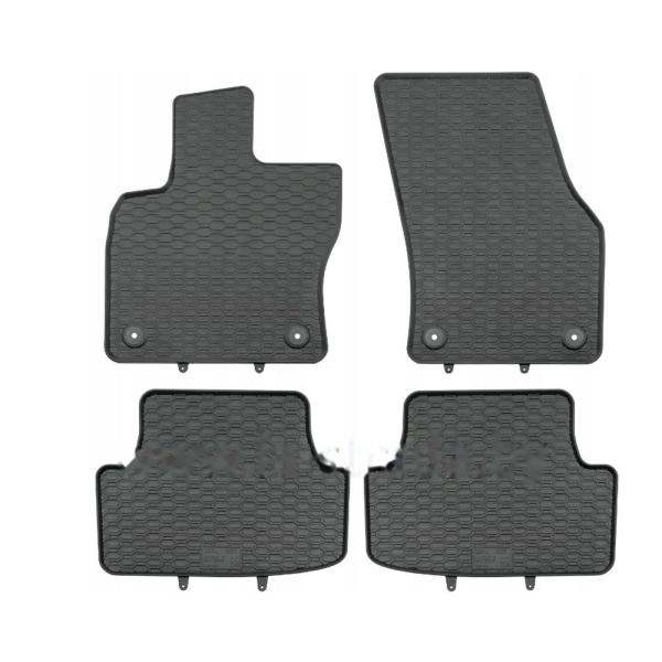 Комплект резиновых автомобильных ковриков SKODA KAROQ 2017-
