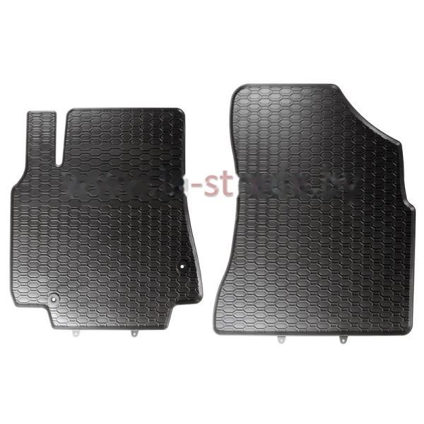 Комплект резиновых автомобильных ковриков PEUGEOT PARTNER 2005-