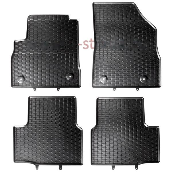 Комплект резиновых автомобильных ковриков OPEL ASTRA 2009-2015