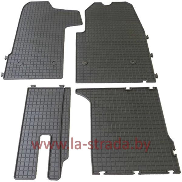 Комплект резиновых автомобильных ковриков OPEL MOVANO 2003-2010