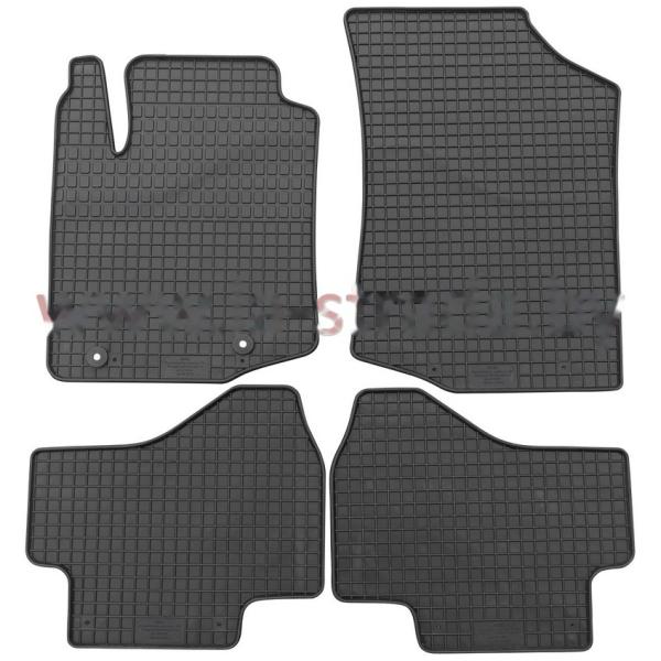 Комплект резиновых автомобильных ковриков PEUGEOT 108 2014-