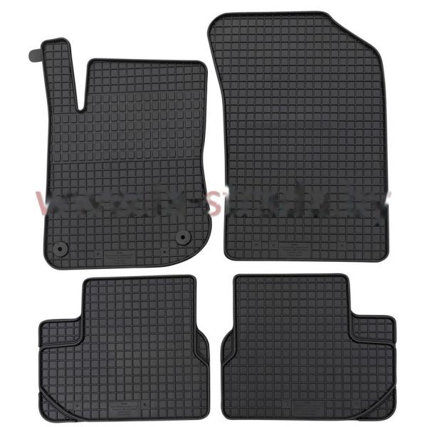 Комплект резиновых автомобильных ковриков PEUGEOT 208 2012-