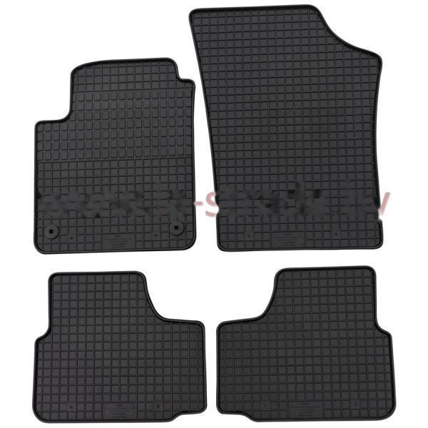 Комплект резиновых автомобильных ковриков SEAT MII 2011-