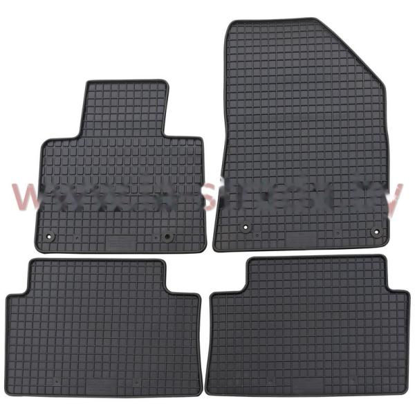 Комплект резиновых автомобильных ковриков CITROEN C5 2001-2008
