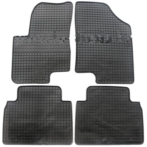 Комплект резиновых автомобильных ковриков KIA VENGA 2010-