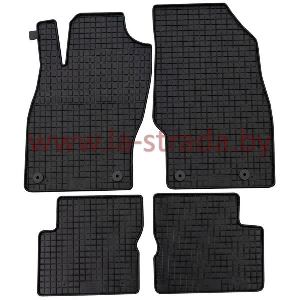 Комплект резиновых автомобильных ковриков OPEL CORSA (D) 2006-2011