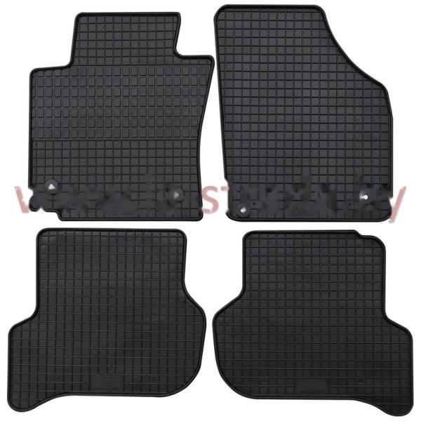 Комплект резиновых автомобильных ковриков SEAT LEON 2005-2012
