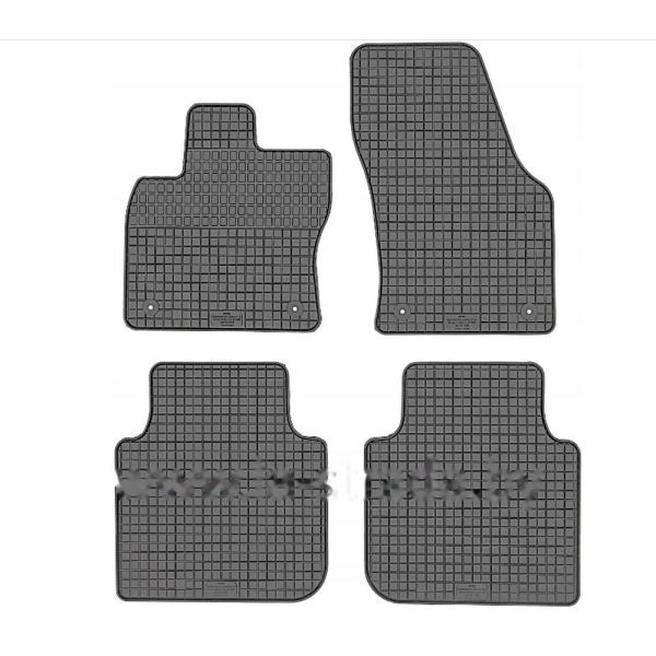 Комплект резиновых автомобильных ковриков SKODA KODIAQ 2016-