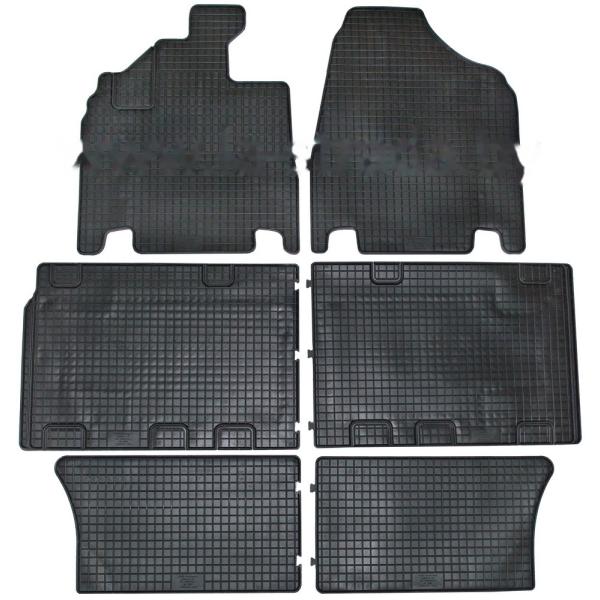 Комплект резиновых автомобильных ковриков KIA CARNIVAL 2006-2011