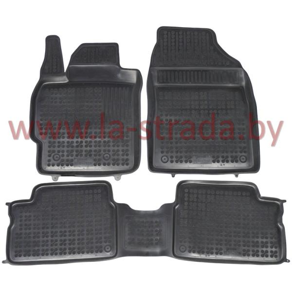 Комплект резиновых автомобильных ковриков TOYOTA AURIS (E150) 2006-2010