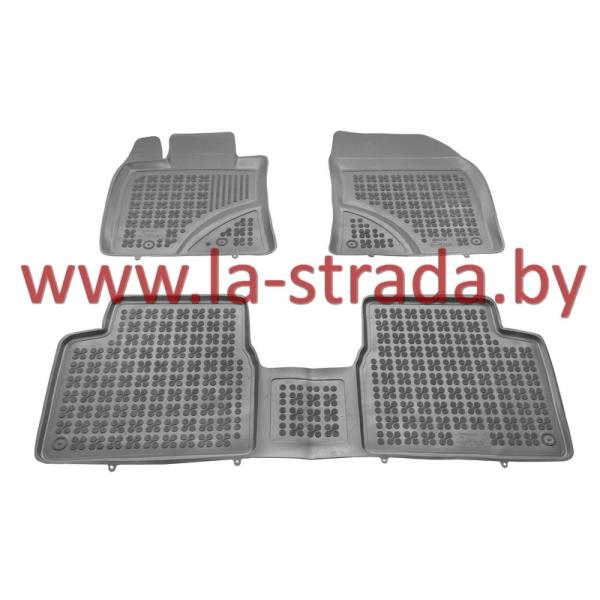 Комплект резиновых автомобильных ковриков TOYOTA AVENSIS 2009-2018