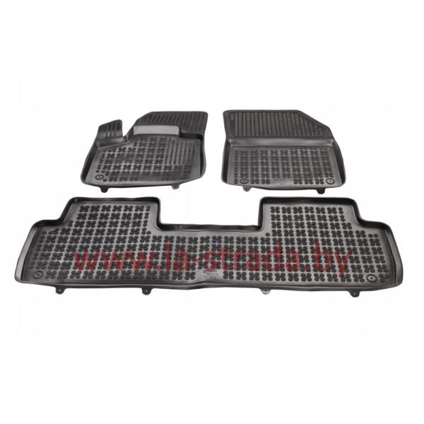 Комплект резиновых автомобильных ковриков PEUGEOT 5008 2009-2017