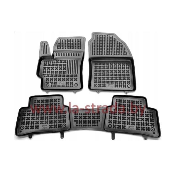 Комплект резиновых автомобильных ковриков TOYOTA COROLLA 2013-2018