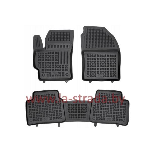 Комплект резиновых автомобильных ковриков TOYOTA COROLLA 2013-2018