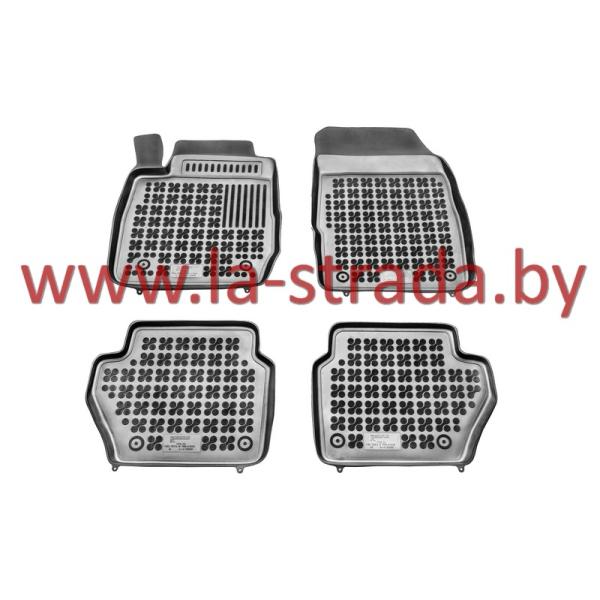 Комплект резиновых автомобильных ковриков FORD FIESTA 2008-2012