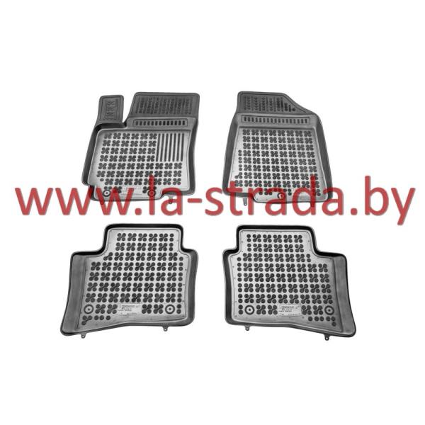 Комплект резиновых автомобильных ковриков KIA RIO 2011-2017