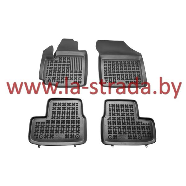 Комплект резиновых автомобильных ковриков OPEL AGILA 2000-2008
