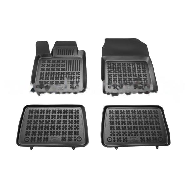 Комплект резиновых автомобильных ковриков RENAULT TWINGO 2000-2007