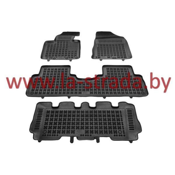 Комплект резиновых автомобильных ковриков KIA SORENTO 2014-