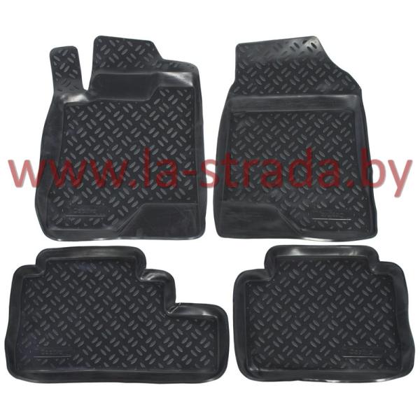 Комплект резиновых автомобильных ковриков CHEVROLET CAPTIVA 2006-