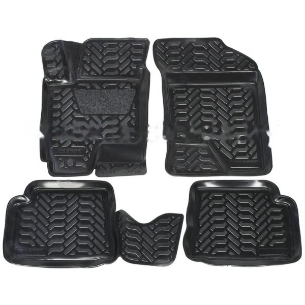 Комплект резиновых автомобильных ковриков HYUNDAI GETZ 2002-2005