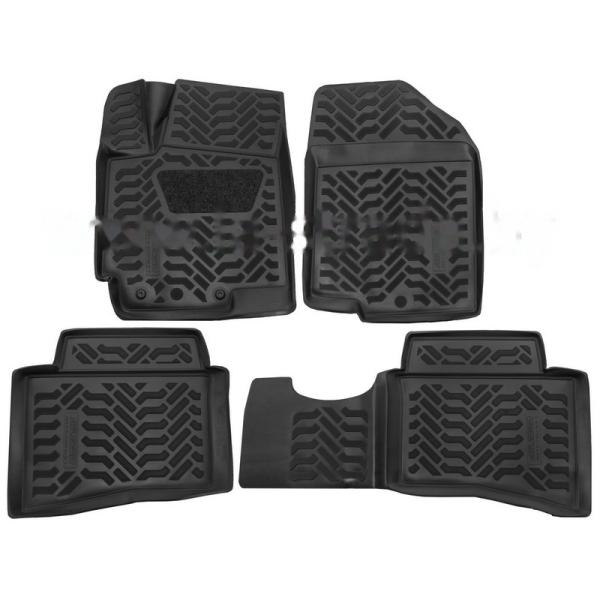 Комплект резиновых автомобильных ковриков HYUNDAI SOLARIS 2011-2014