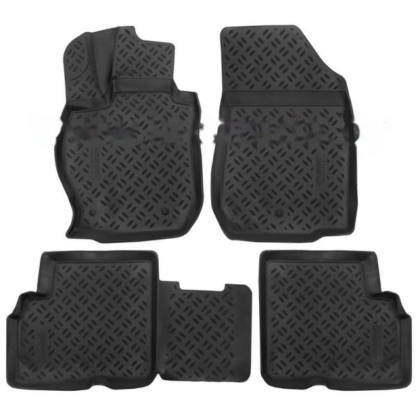 Комплект резиновых автомобильных ковриков NISSAN ALMERA 2013-