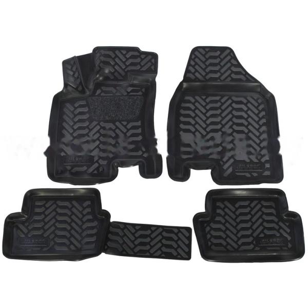 Комплект резиновых автомобильных ковриков NISSAN QASHQAI 2007-2010