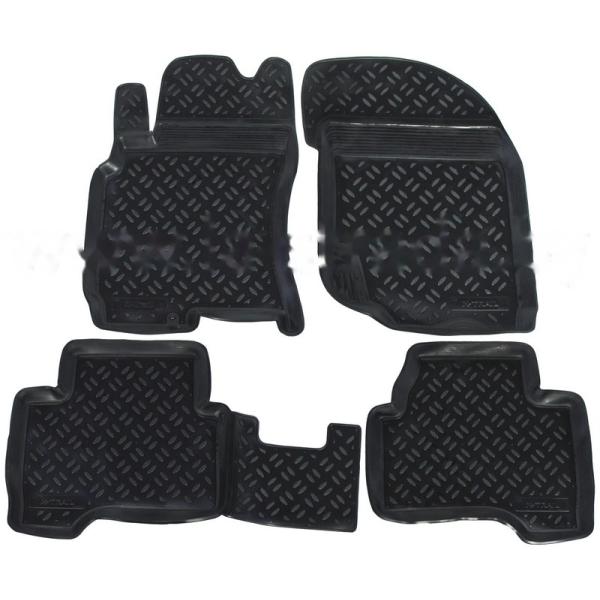 Комплект резиновых автомобильных ковриков NISSAN X-TRAIL 2001-2007