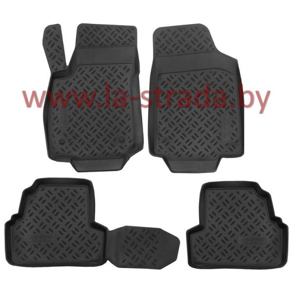 Комплект резиновых автомобильных ковриков OPEL MOKKA 2012-