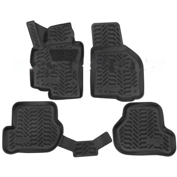 Комплект резиновых автомобильных ковриков SKODA OCTAVIA 2004-2008