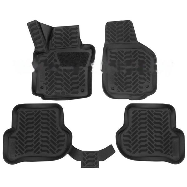 Комплект резиновых автомобильных ковриков SKODA YETI 2000-