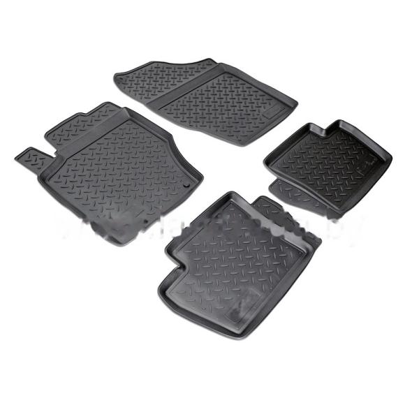 Комплект резиновых автомобильных ковриков CITROEN C4 2004-2008