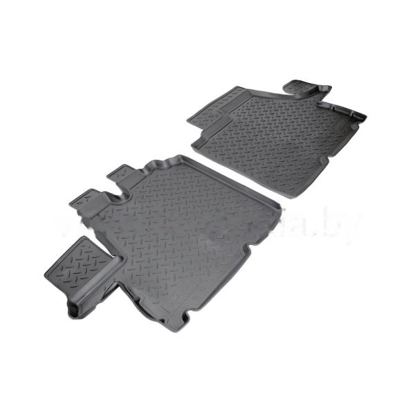 Комплект резиновых автомобильных ковриков FIAT DUCATO 1994-2002