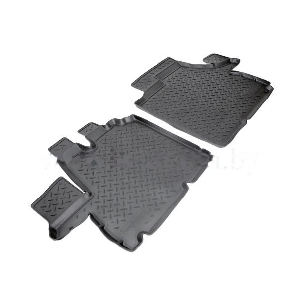 Комплект резиновых автомобильных ковриков FIAT DUCATO 1994-2002