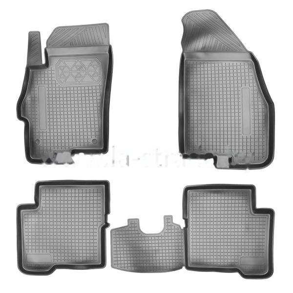 Комплект резиновых автомобильных ковриков FIAT LINEA (323) 2007-