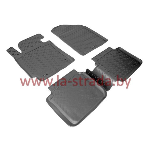 Комплект резиновых автомобильных ковриков HYUNDAI ELANTRA 2010-