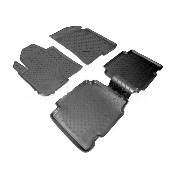 Комплект резиновых автомобильных ковриков HYUNDAI IX55 2008-