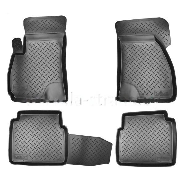 Комплект резиновых автомобильных ковриков HYUNDAI SANTA FE 2000-2006