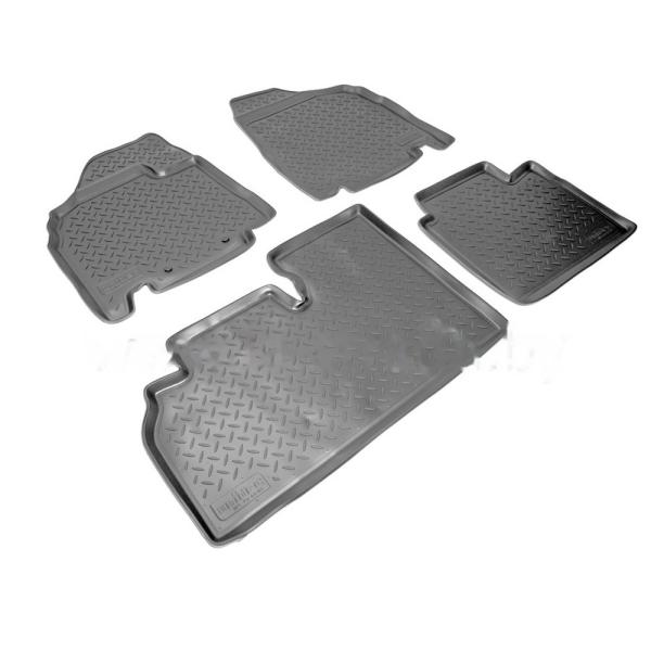Комплект резиновых автомобильных ковриков KIA CARNIVAL 2006-2011