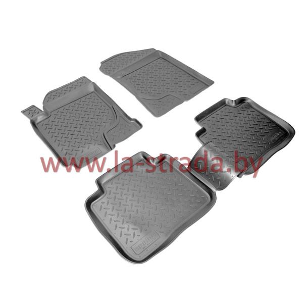 Комплект резиновых автомобильных ковриков KIA CERATO 2004-2009
