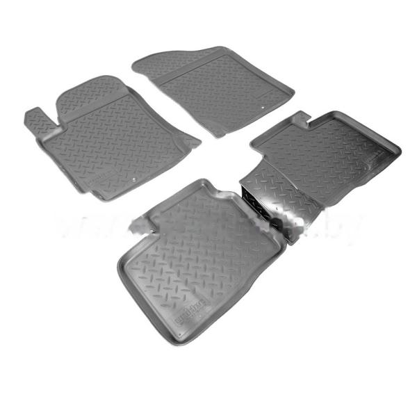 Комплект резиновых автомобильных ковриков KIA CERATO/FORTE 2009-
