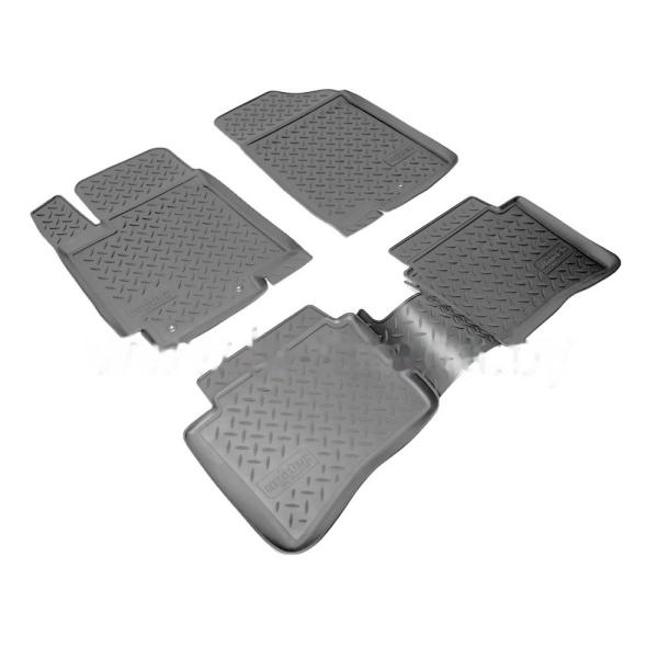 Комплект резиновых автомобильных ковриков KIA RIO 2011-2017