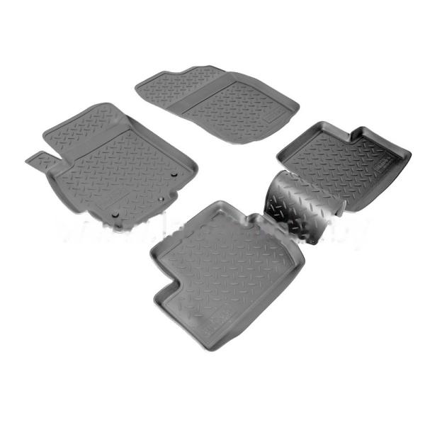 Комплект резиновых автомобильных ковриков MITSUBISHI LANCER 2003-2007