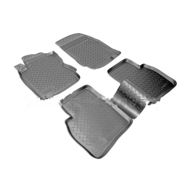 Комплект резиновых автомобильных ковриков NISSAN NOTE 2006-2008