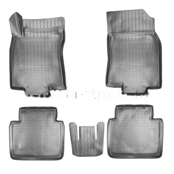 Комплект резиновых автомобильных ковриков NISSAN X-TRAIL 2007-2014
